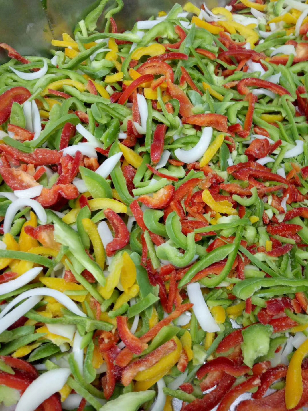 IQF MIXED PEPPER STRIPS